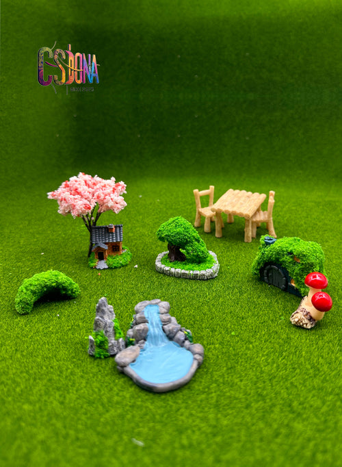 Artificial Miniature Set