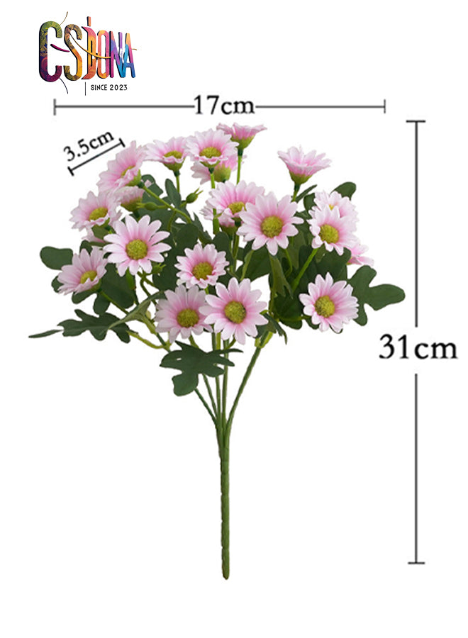 Artificial Flowers Pink daisy